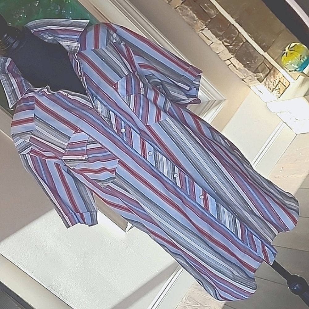 Corral West Ranch Wear Pearl Button Short Sleeve Shirt